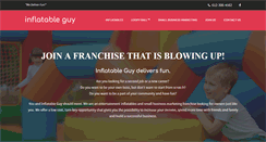 Desktop Screenshot of inflatableguy.com